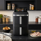 KönigChef XXL 12.4L Double Drawer Air Fryer with FryForce 360° Technology®