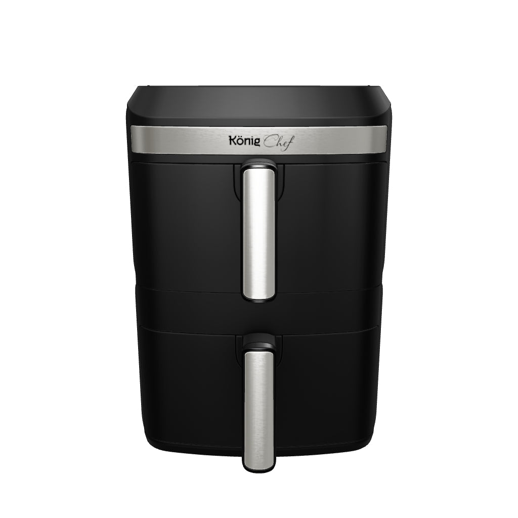KönigChef XXL 12.4L Double Drawer Air Fryer with FryForce 360° Technology®